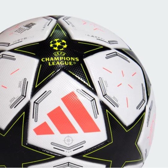 Bola Adidas UCL Feminina League Campo Branca e Azul