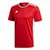 Camiseta Adidas Entrada 18 Masculina - Vermelho+Branco