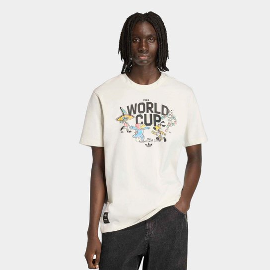 Camiseta Mascote Copa do Mundo 2026 Adidas Masculina