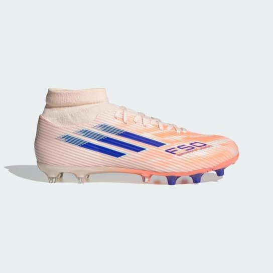 Chuteira Campo Adidas F50 Sparkfusion League Grama Artificial Feminina