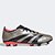 Chuteira Campo Adidas Predator 24 League Low Unissex - Cinza+Preto