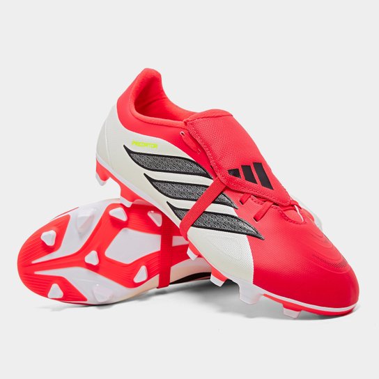 Chuteira Campo Adidas Predator Club Língua Dobrável Unissex