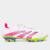 Chuteira Campo Adidas Predator League Unissex - Branco+Rosa