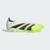 Chuteira Campo Adidas Sem Cadarços Predator League Firm/Multi-Ground Unissex - Branco+Preto