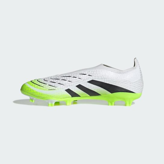 Chuteira Campo Adidas Sem Cadarços Predator League Firm/Multi-Ground Unissex