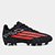 Chuteira Campo Infantil Adidas F50 Club - Preto+Vermelho