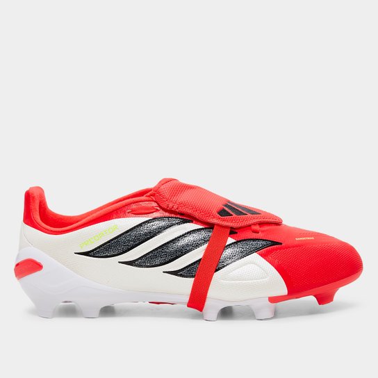 Chuteira Campo Infantil Adidas Predator League Língua Dobrável
