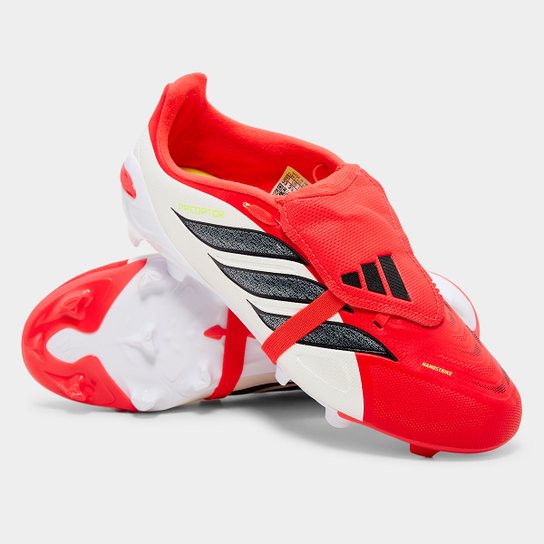 Chuteira Campo Infantil Adidas Predator League Língua Dobrável