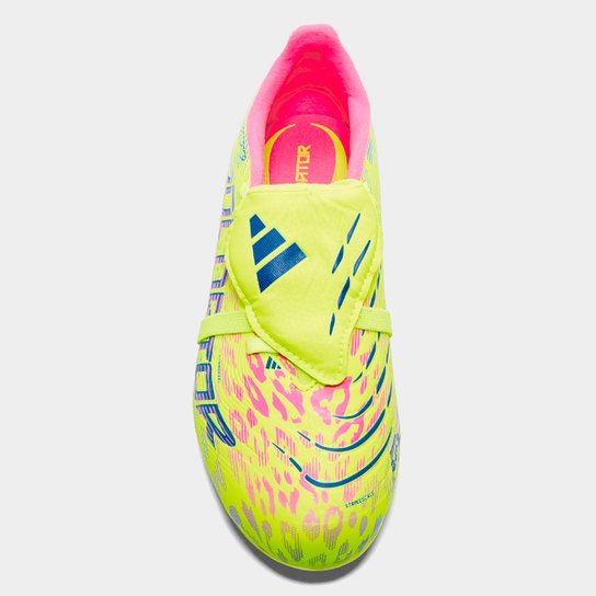Chuteira Campo Infantil Adidas Predator League Língua Dobrável