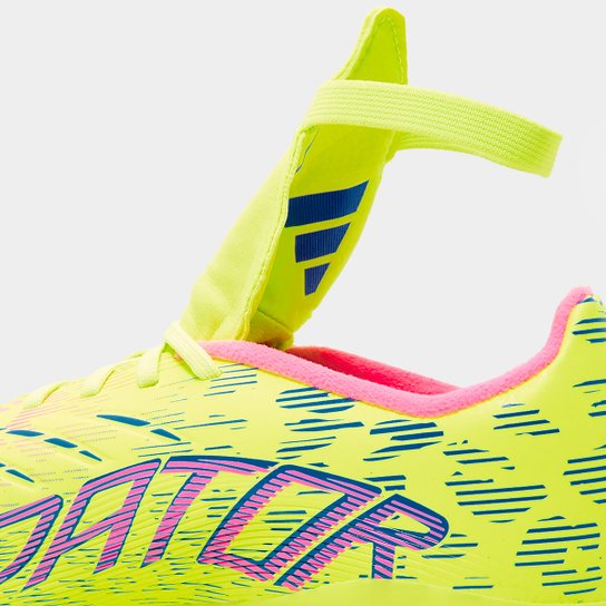 Chuteira Campo Infantil Adidas Predator League Língua Dobrável