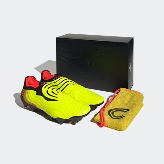 Chuteira Copa Sense+ Campo-Amarelo Adidas