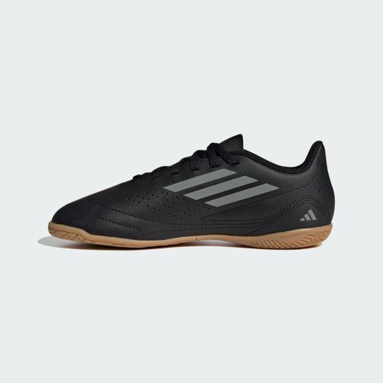 Chuteira Futsal Adidas Deportivo III 30 Infantil - Preto e Prata