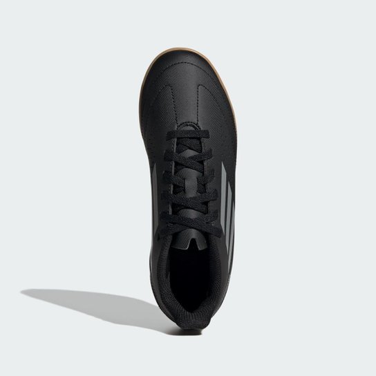 Chuteira Futsal Adidas Deportivo III 30 Infantil - Preto e Prata