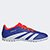 Chuteira Society Adidas Predator 24 Club Unissex - Azul+Branco
