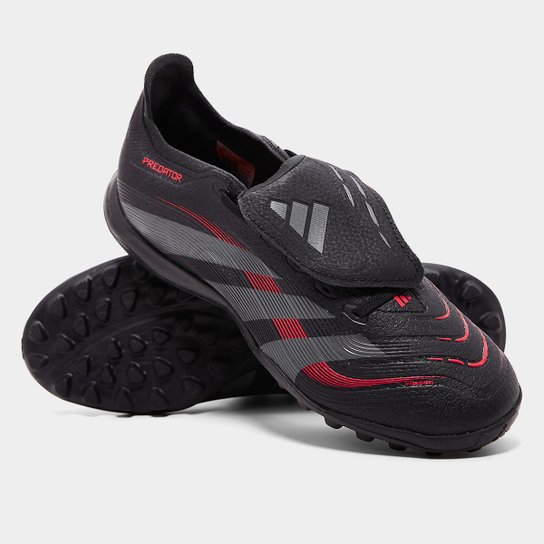 Chuteira Society Adidas Predator League Língua Dobrável Unissex