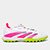 Chuteira Society Adidas Predator League Unissex - Branco+Rosa