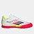Chuteira Society Infantil Adidas F50 Club - Branco+Amarelo