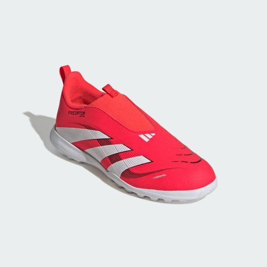 Chuteira Society Infantil Adidas sem Cadarços Predator League