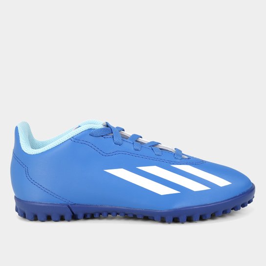 Chuteira Society Infantil Adidas X Crazyfast P4 Unissex