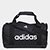 Mala Adidas Duffel Linear 12,5L - Preto+Branco
